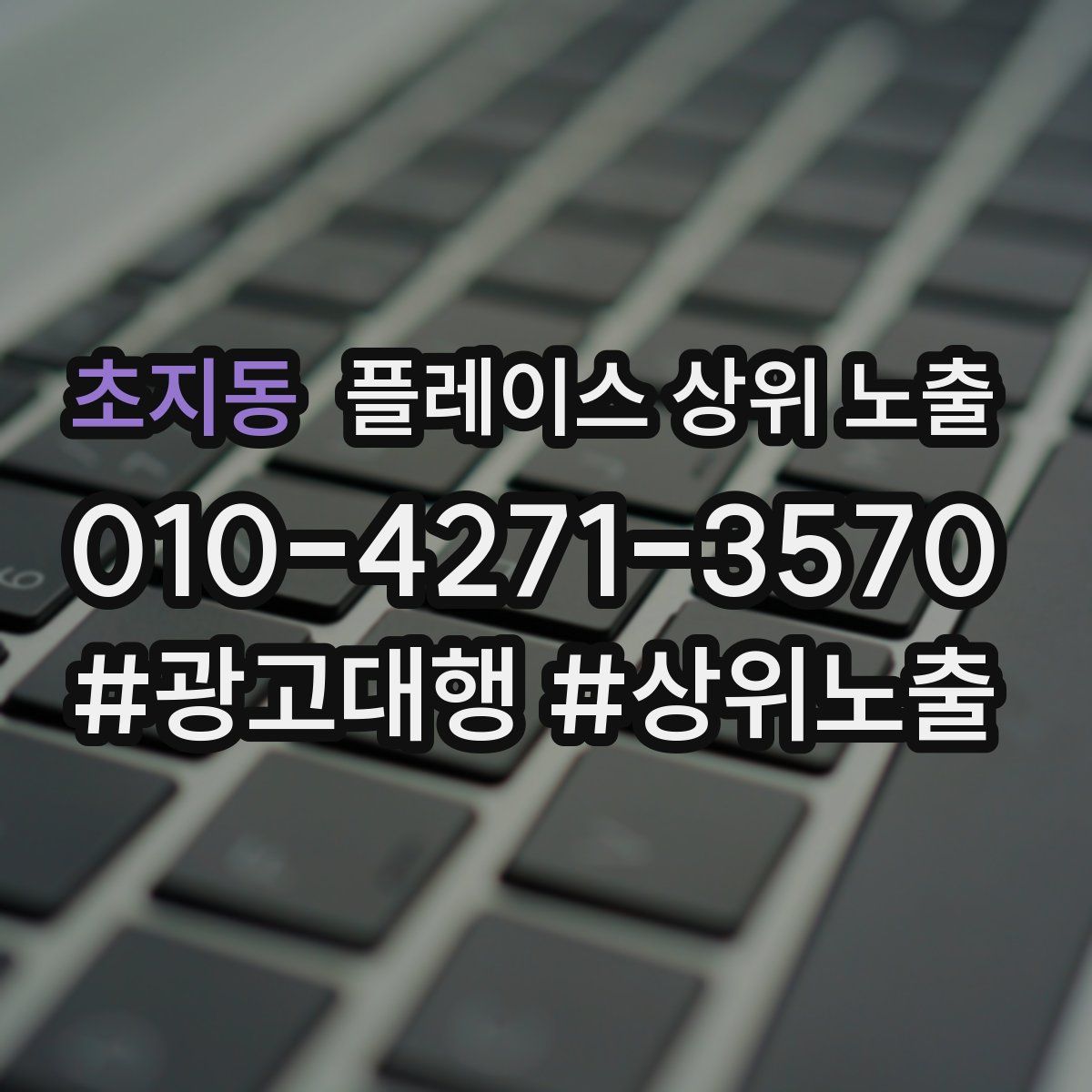 초지동 플레이스 상위 노출