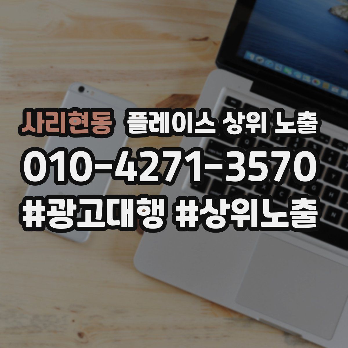 사리현동 플레이스 상위 노출