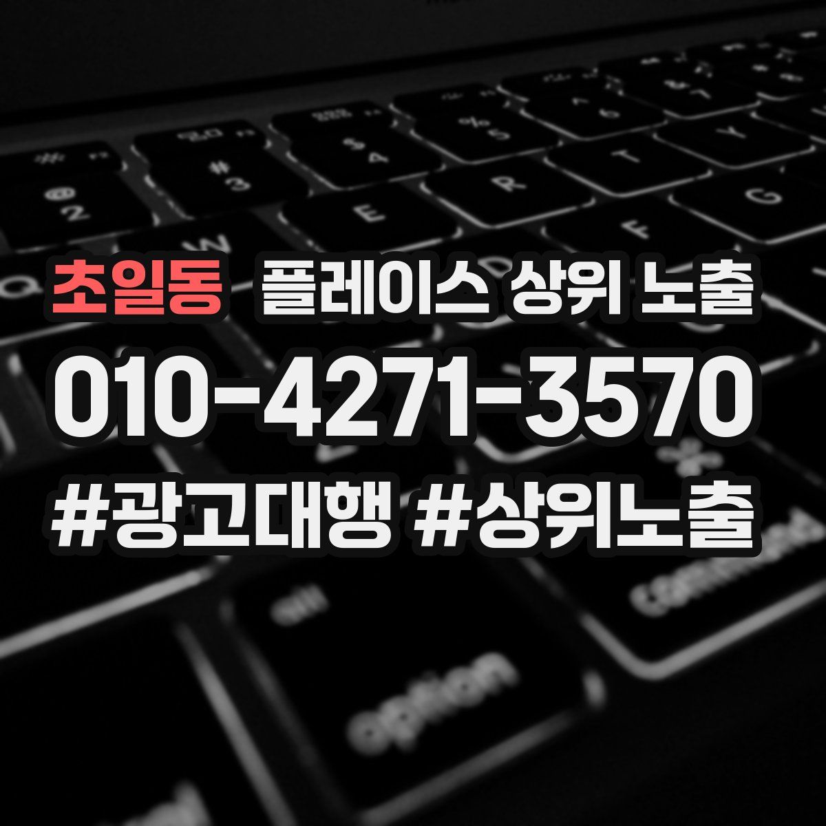 초일동 플레이스 상위 노출