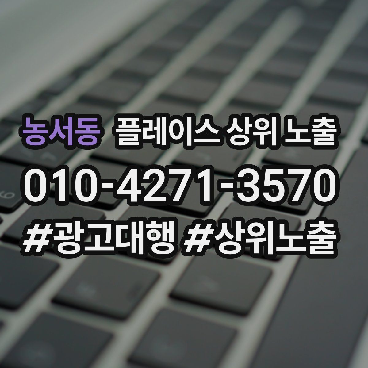 농서동 플레이스 상위 노출