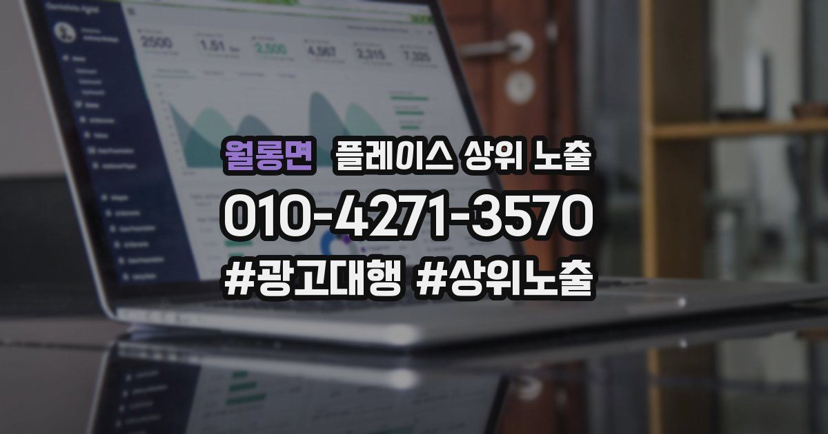 월롱면 플레이스 상위 노출