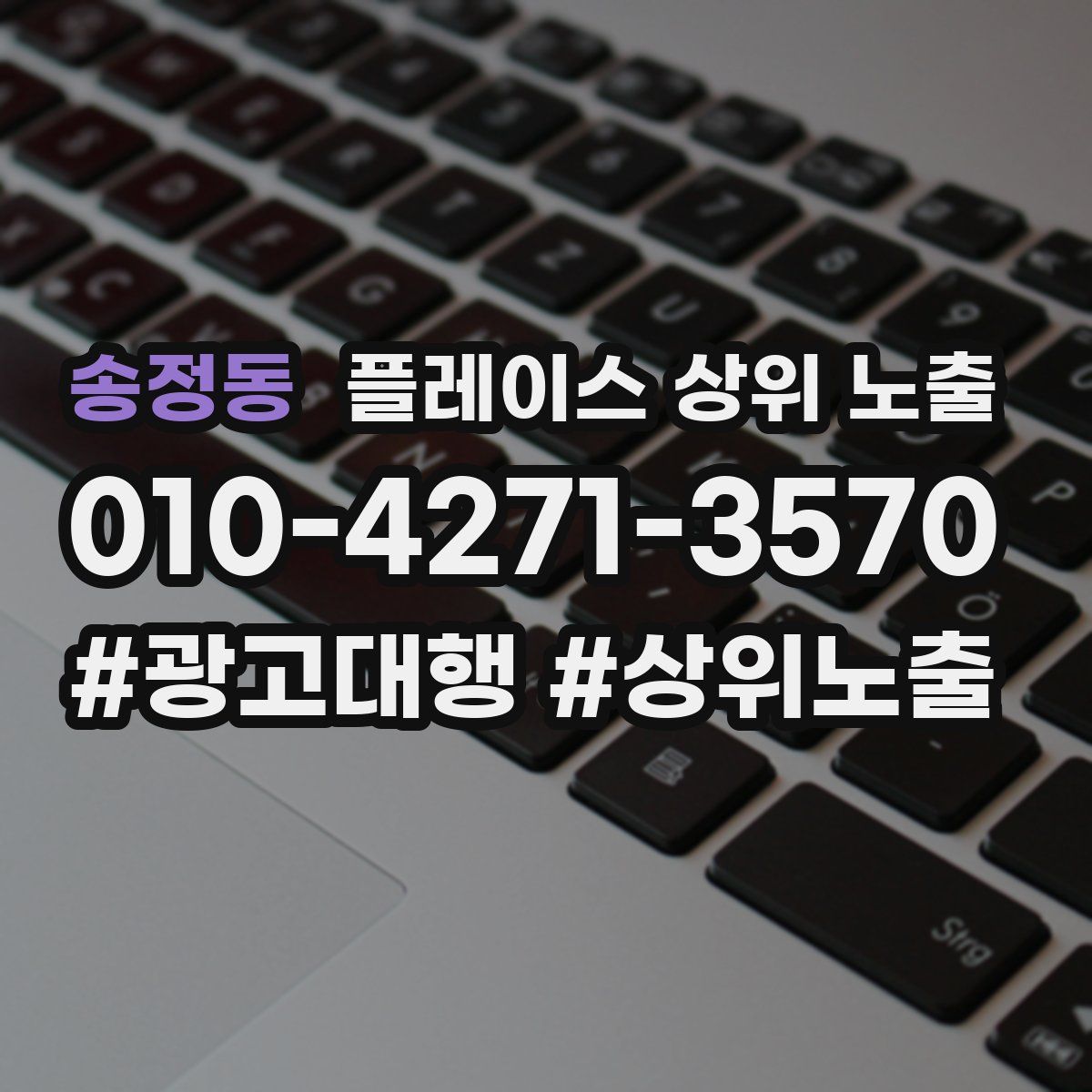 송정동 플레이스 상위 노출