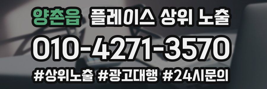 양촌읍 플레이스 상위 노출
