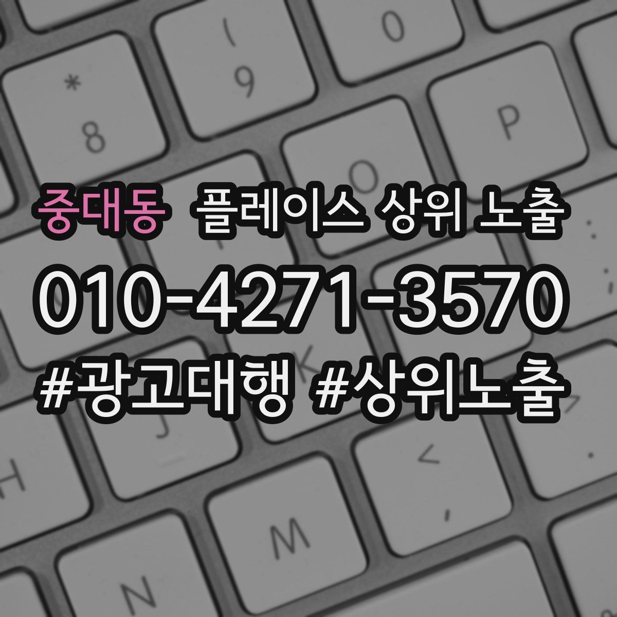중대동 플레이스 상위 노출