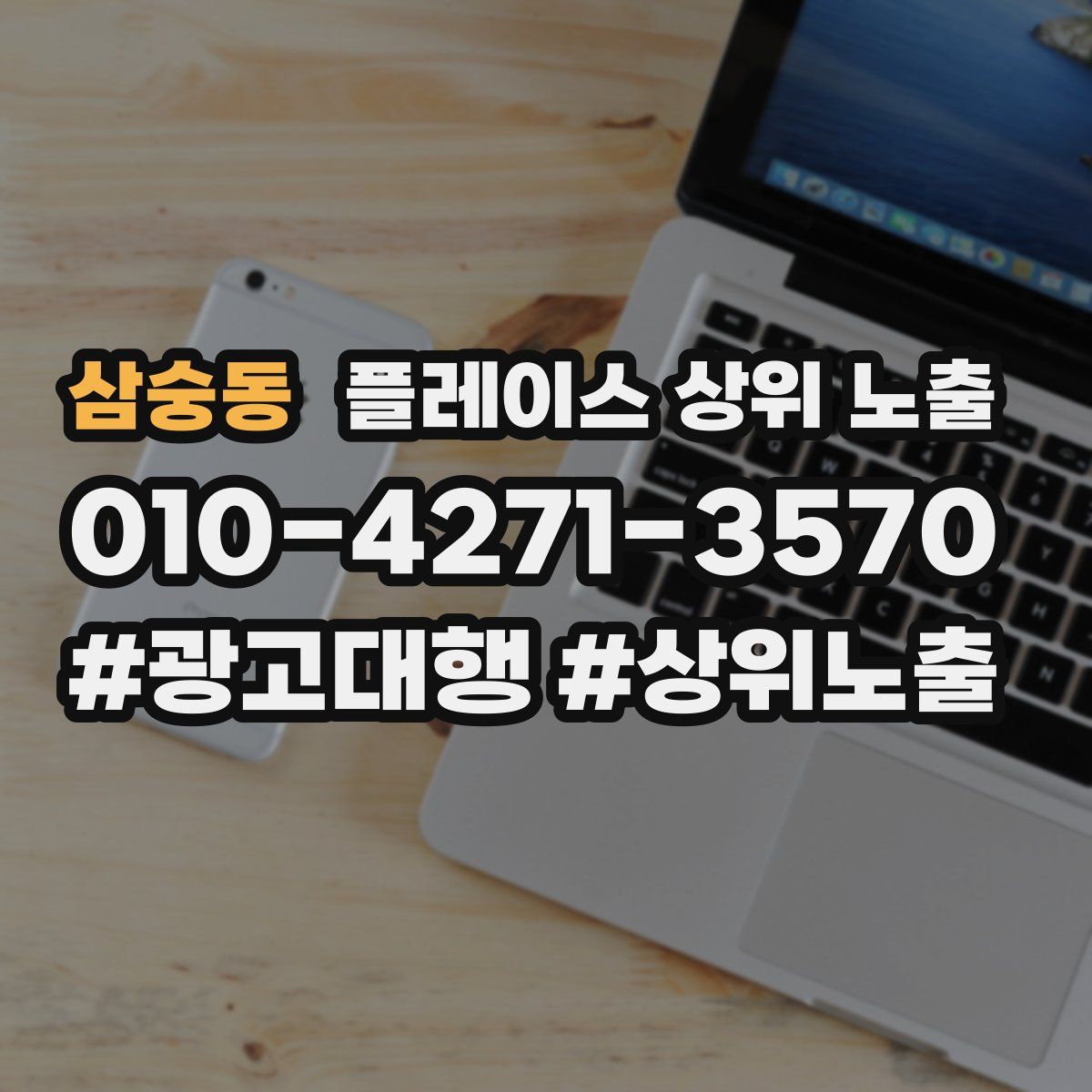 삼숭동 플레이스 상위 노출