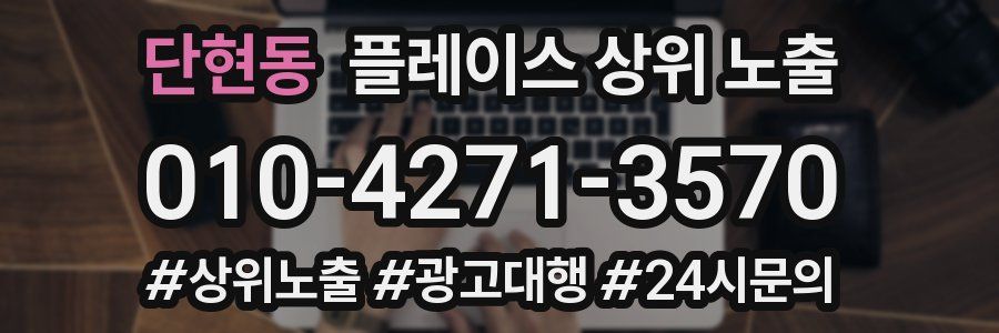단현동 플레이스 상위 노출