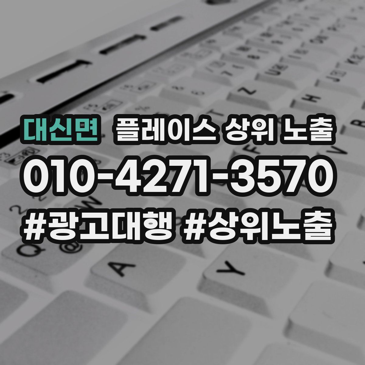 대신면 플레이스 상위 노출
