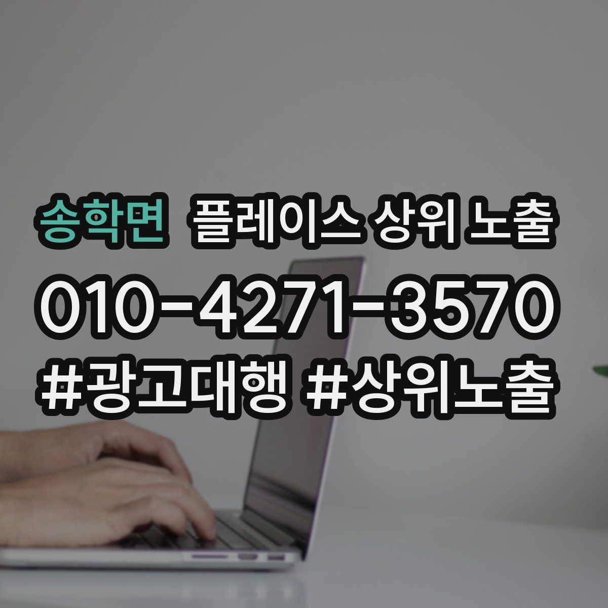 송학면 플레이스 상위 노출