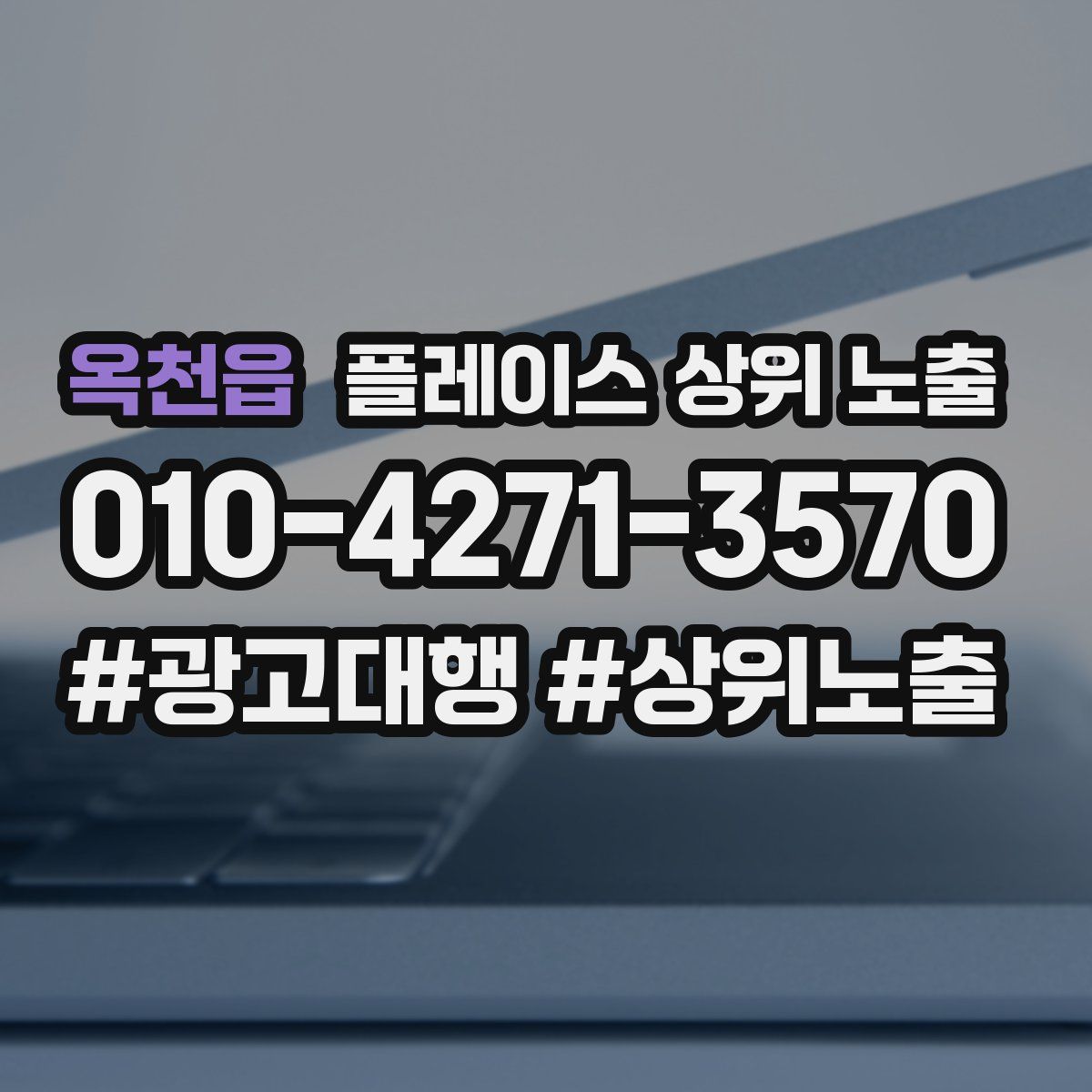 옥천읍 플레이스 상위 노출