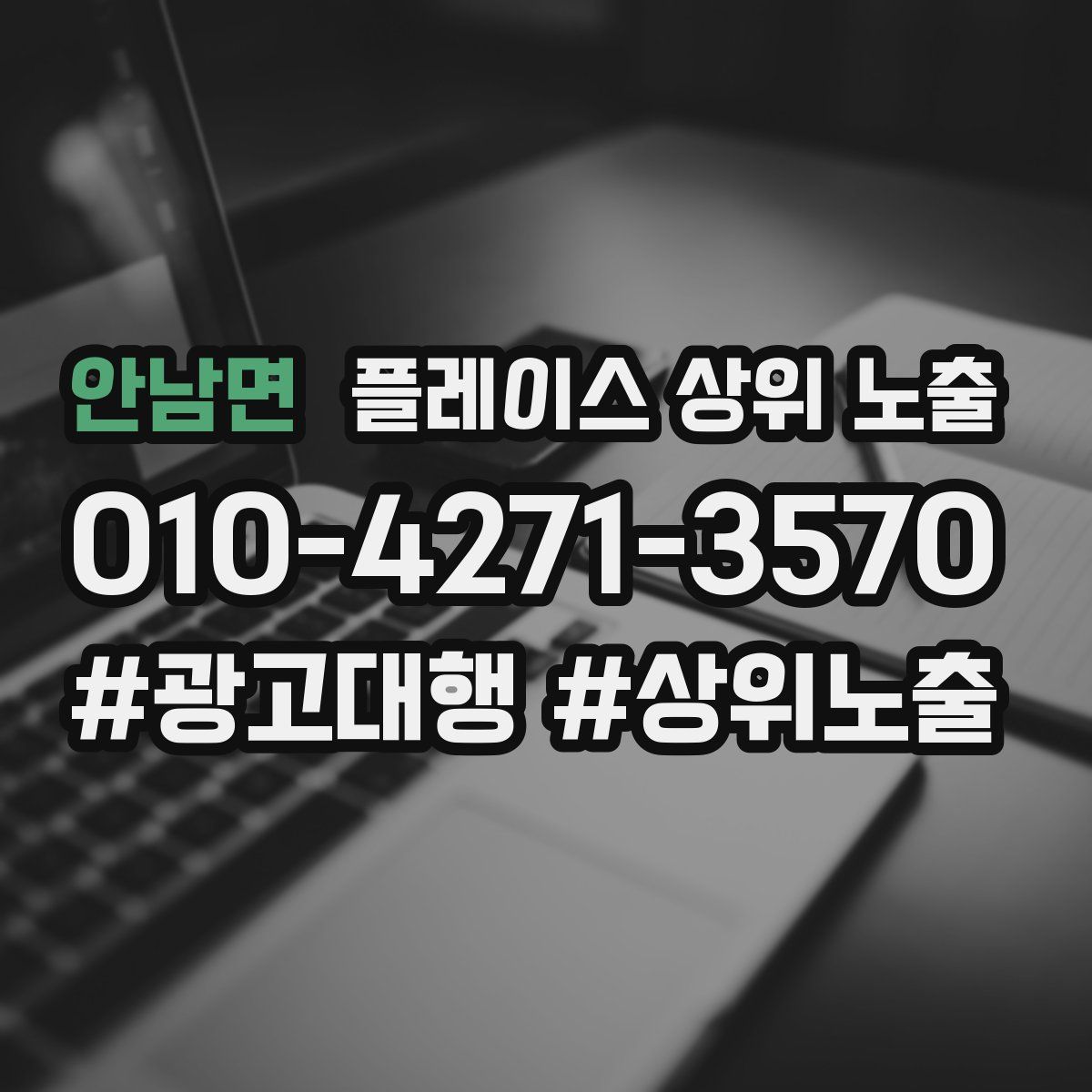안남면 플레이스 상위 노출