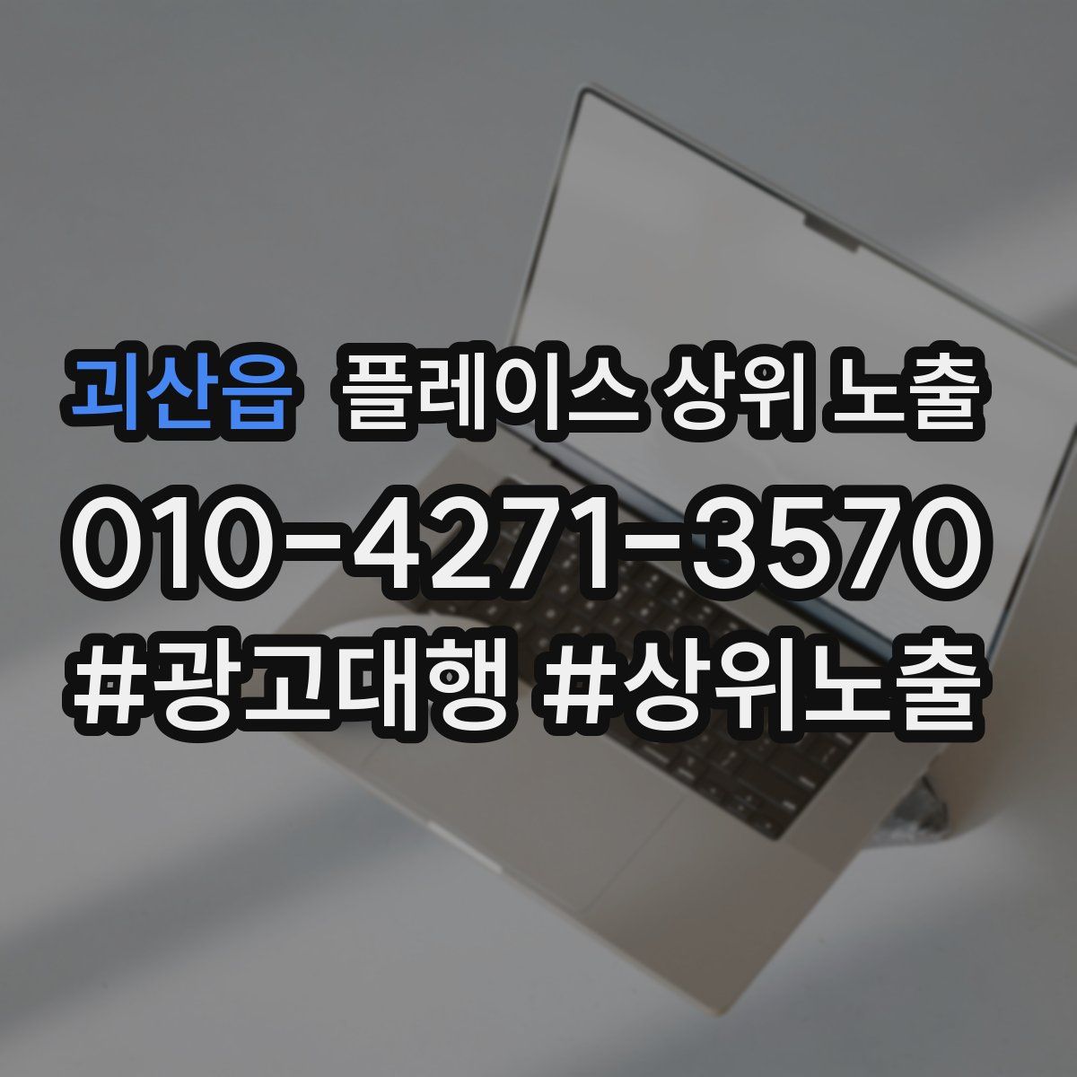 괴산읍 플레이스 상위 노출