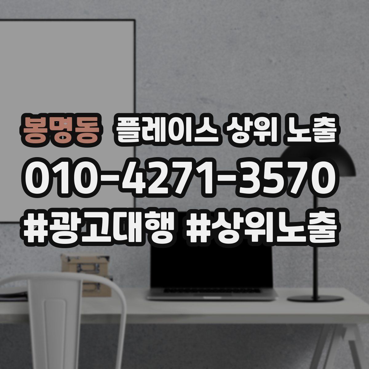 봉명동 플레이스 상위 노출