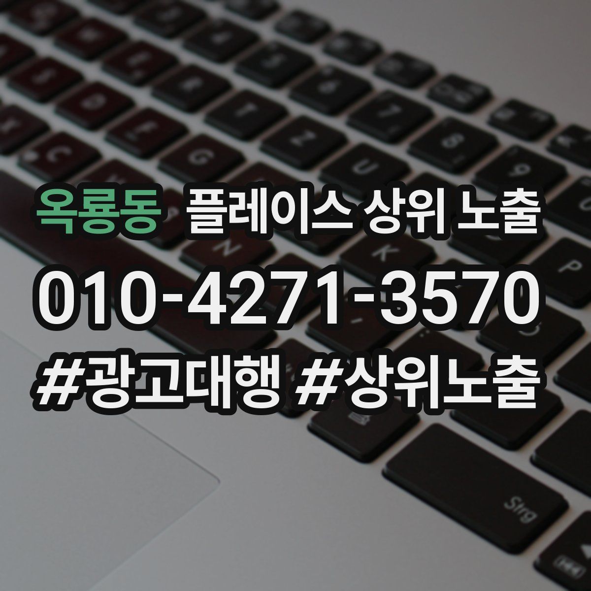 옥룡동 플레이스 상위 노출