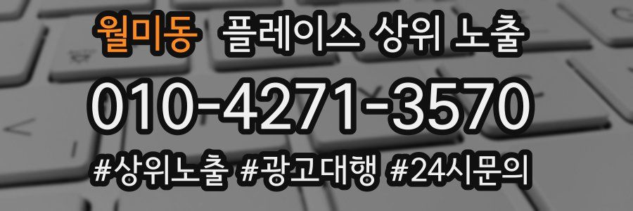 월미동 플레이스 상위 노출