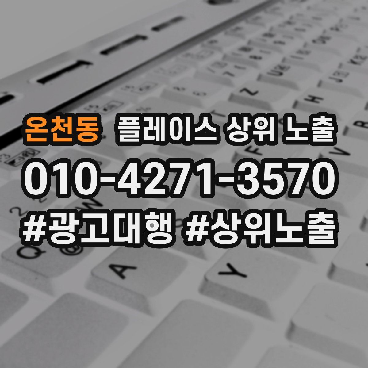 온천동 플레이스 상위 노출