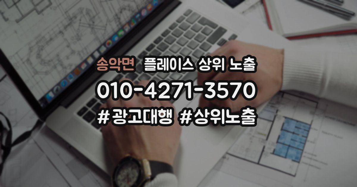 송악면 플레이스 상위 노출