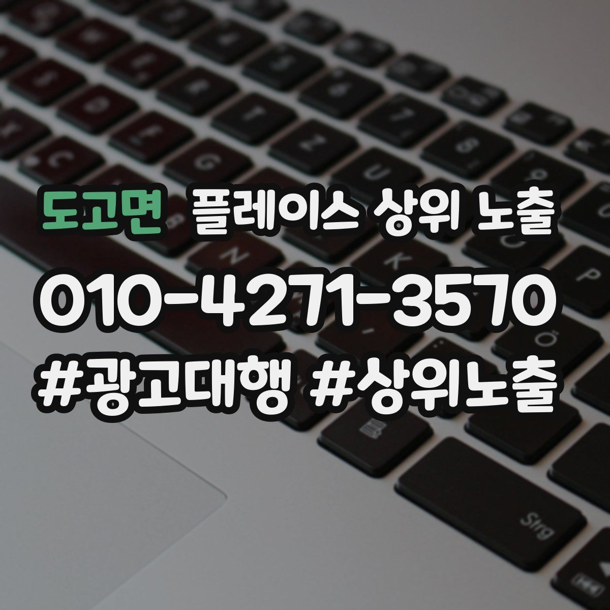 도고면 플레이스 상위 노출