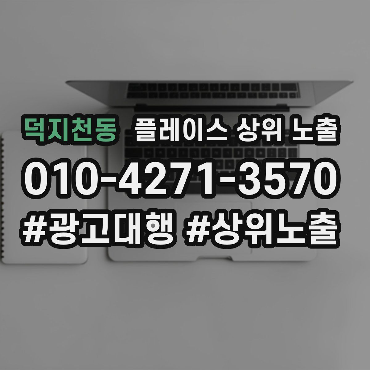 덕지천동 플레이스 상위 노출