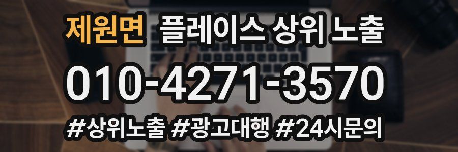 제원면 플레이스 상위 노출