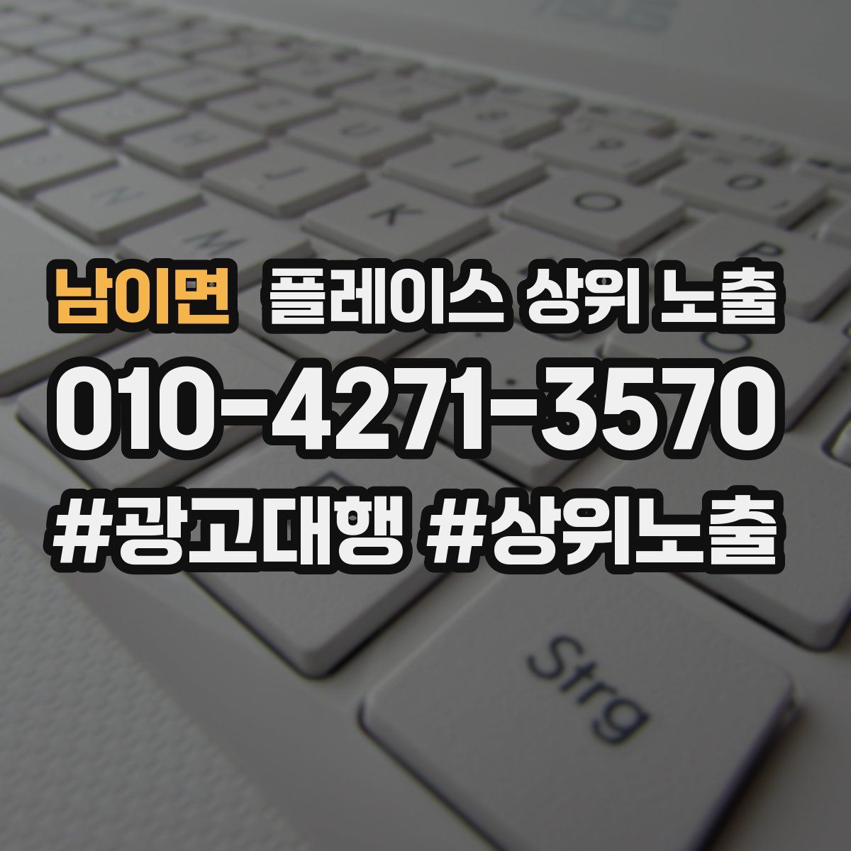 남이면 플레이스 상위 노출