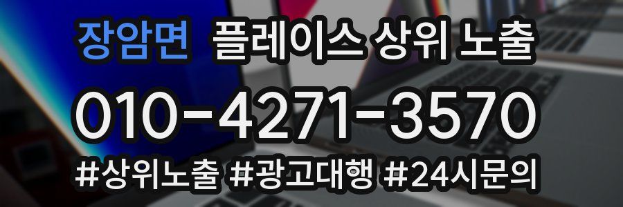 장암면 플레이스 상위 노출