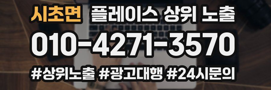 시초면 플레이스 상위 노출