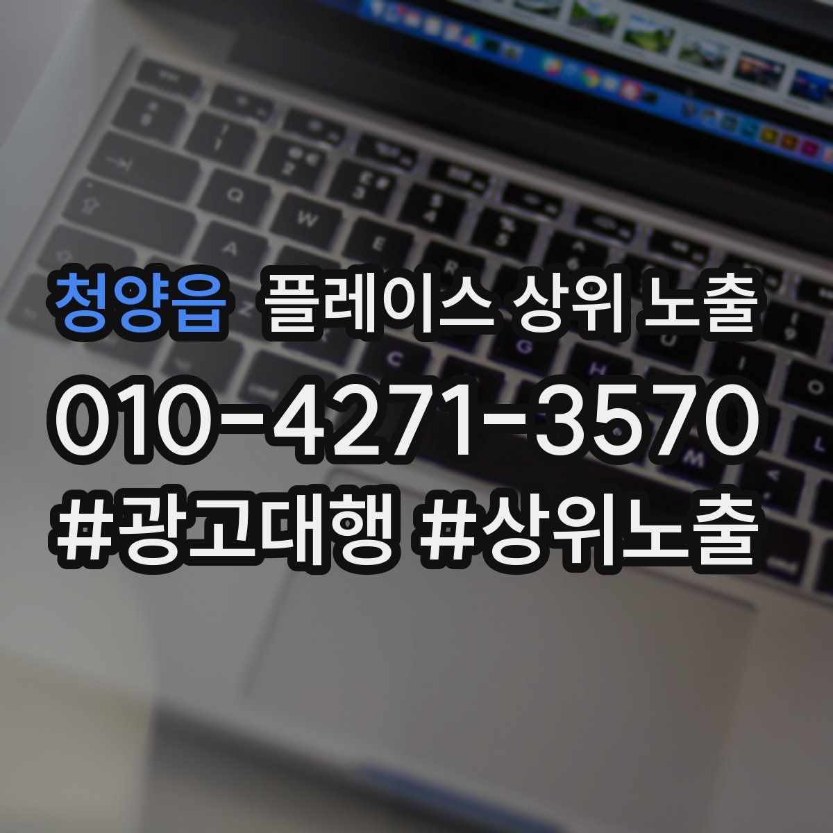 청양읍 플레이스 상위 노출
