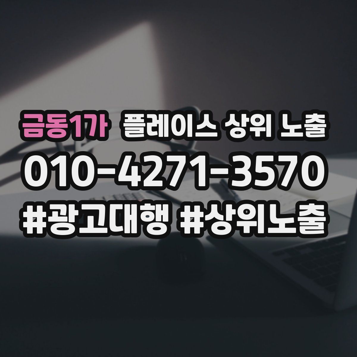금동1가 플레이스 상위 노출