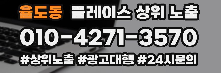 율도동 플레이스 상위 노출