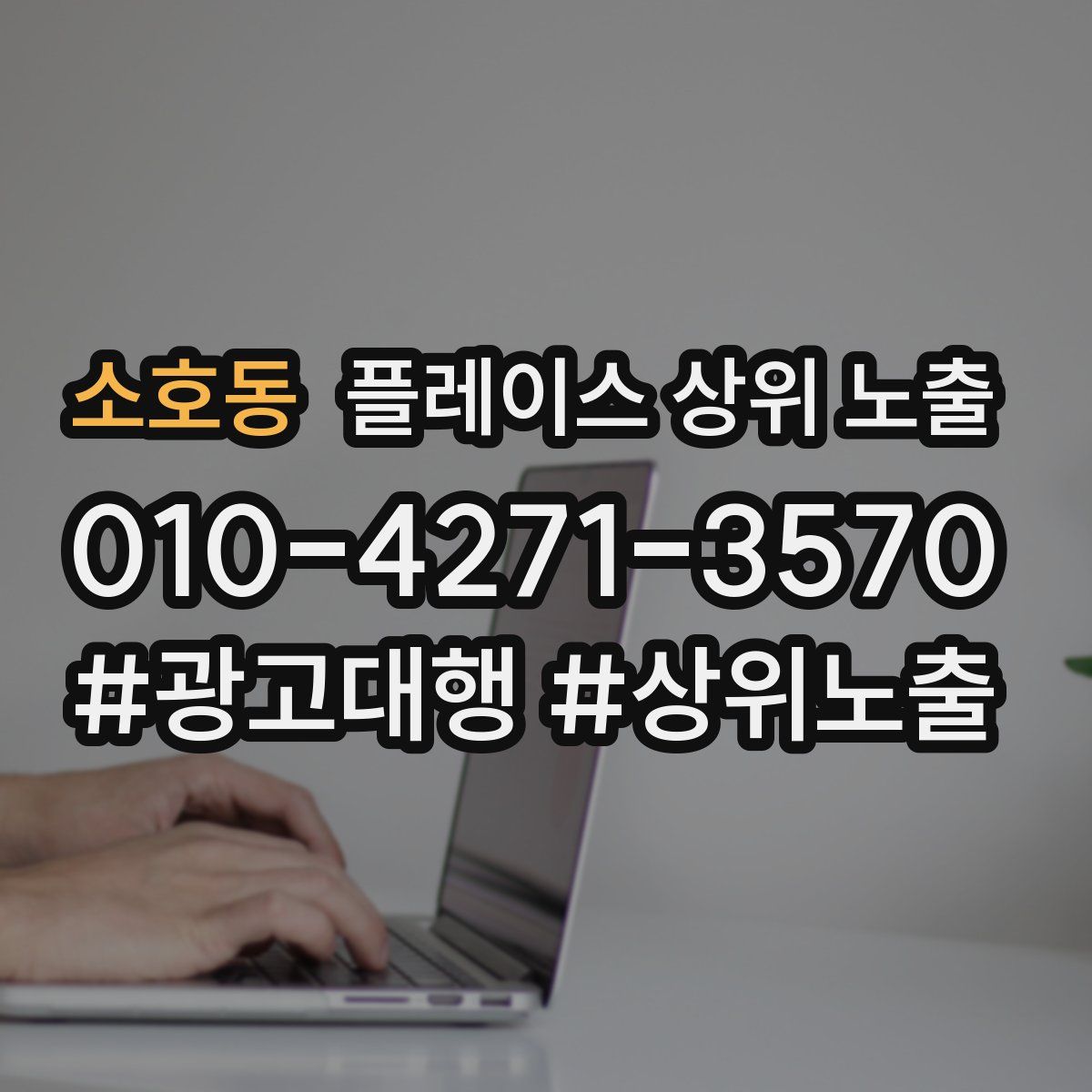 소호동 플레이스 상위 노출