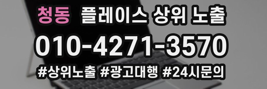 청동 플레이스 상위 노출