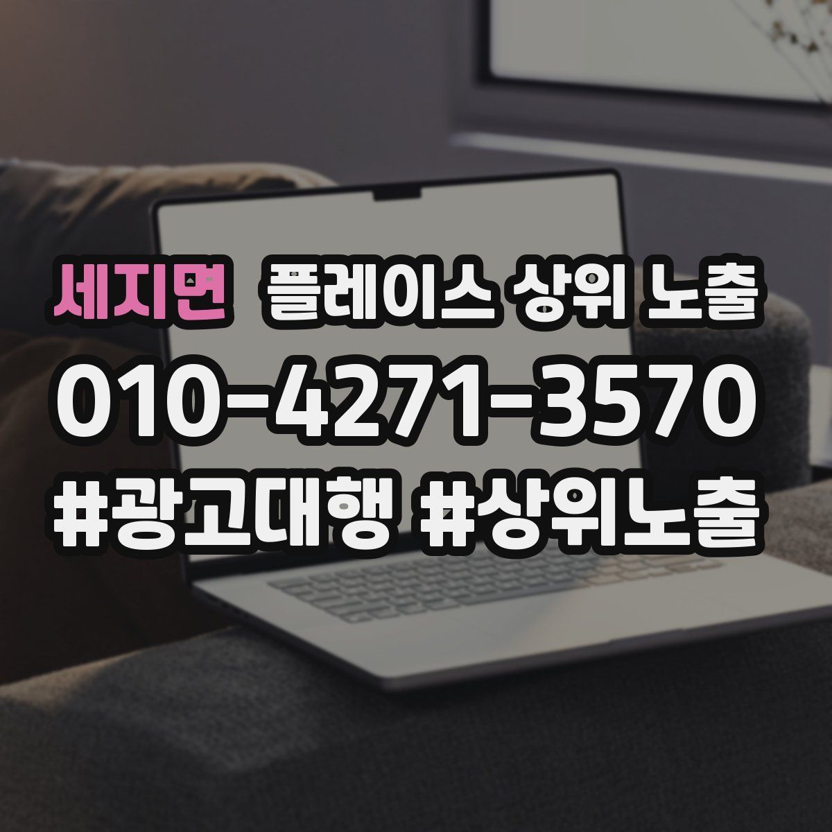 세지면 플레이스 상위 노출