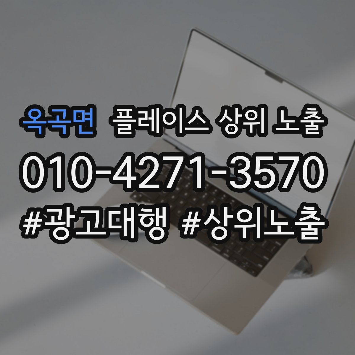 옥곡면 플레이스 상위 노출