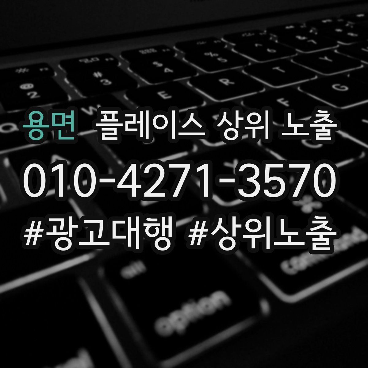 용면 플레이스 상위 노출