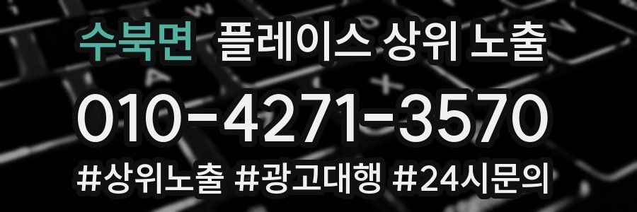 수북면 플레이스 상위 노출