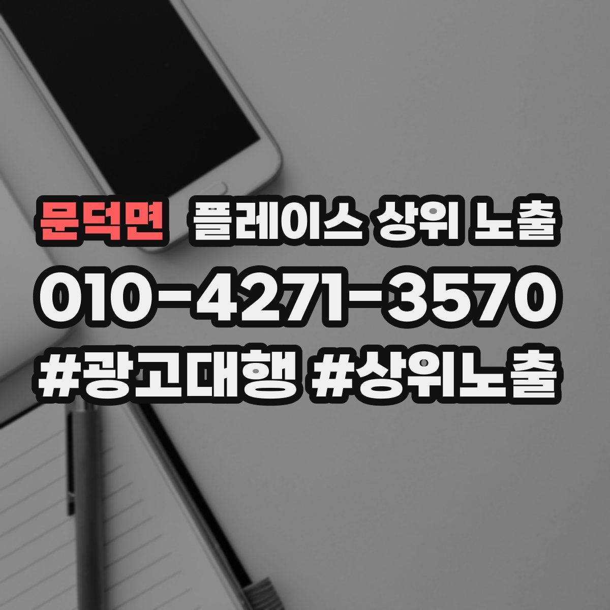 문덕면 플레이스 상위 노출
