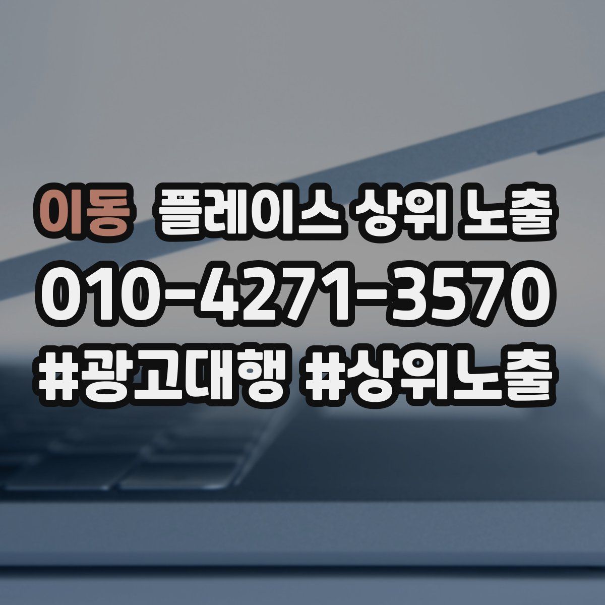 이동 플레이스 상위 노출