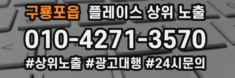 구룡포읍 플레이스 상위 노출