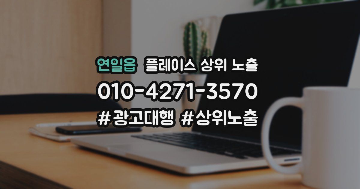 연일읍 플레이스 상위 노출