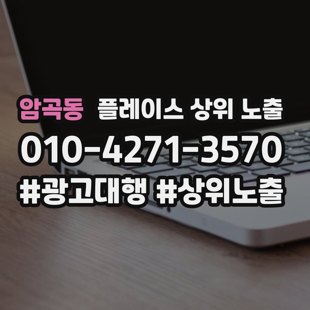 암곡동 플레이스 상위 노출