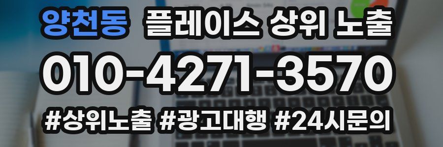 양천동 플레이스 상위 노출