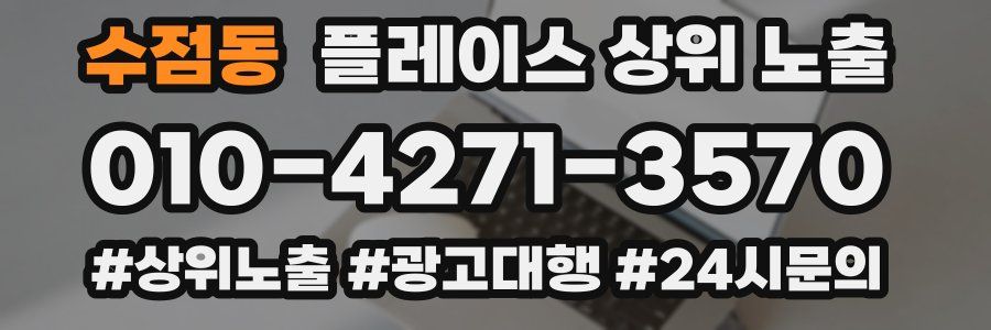수점동 플레이스 상위 노출