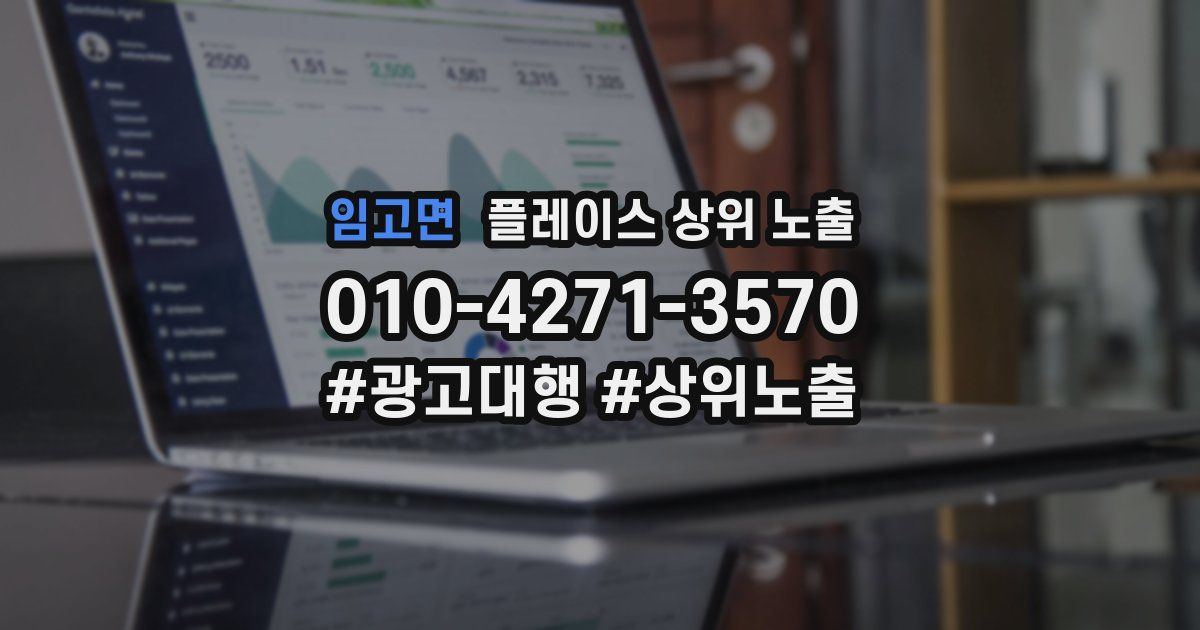임고면 플레이스 상위 노출