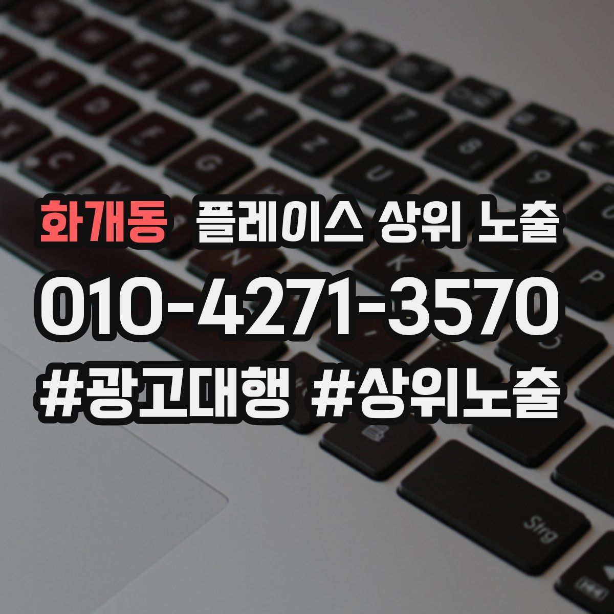 화개동 플레이스 상위 노출