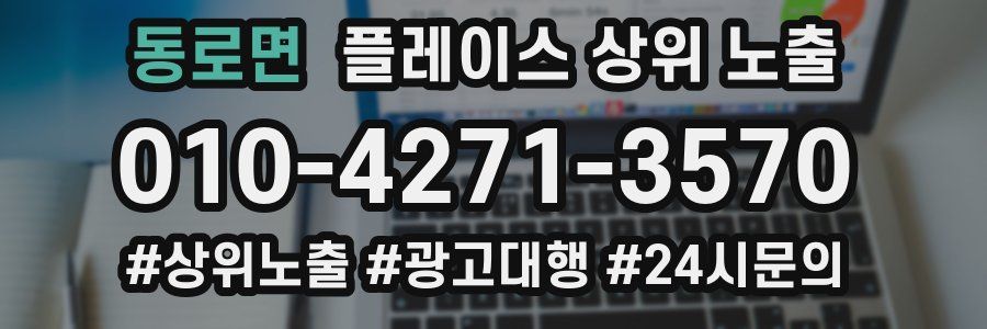 동로면 플레이스 상위 노출