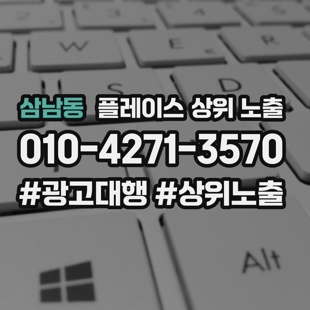 삼남동 플레이스 상위 노출
