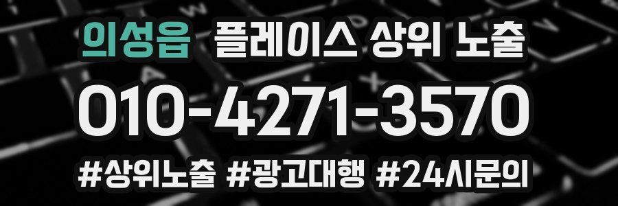 의성읍 플레이스 상위 노출
