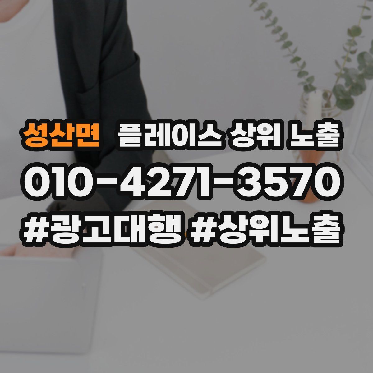 성산면 플레이스 상위 노출