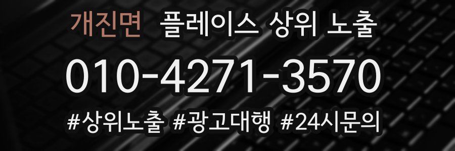 개진면 플레이스 상위 노출