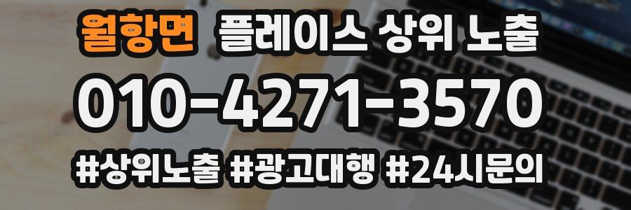 월항면 플레이스 상위 노출